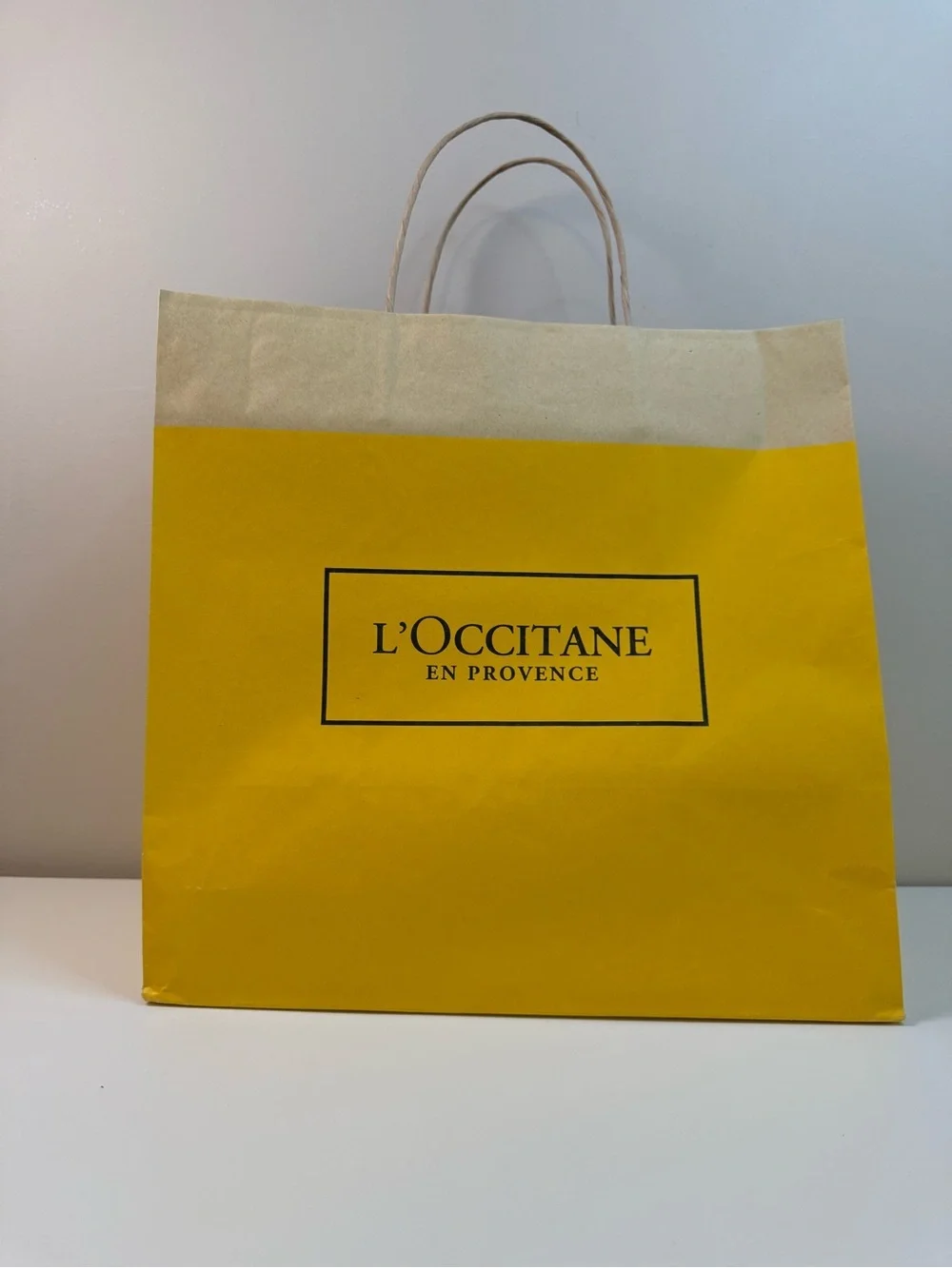 L'Occitane en Provence Gift Box Shopping Bag Packaging Ribbon Tissue Bundle